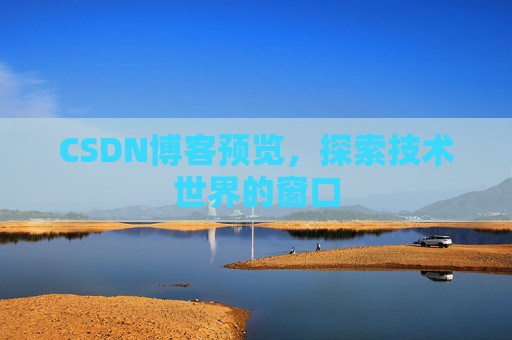 CSDN博客预览，探索技术世界的窗口